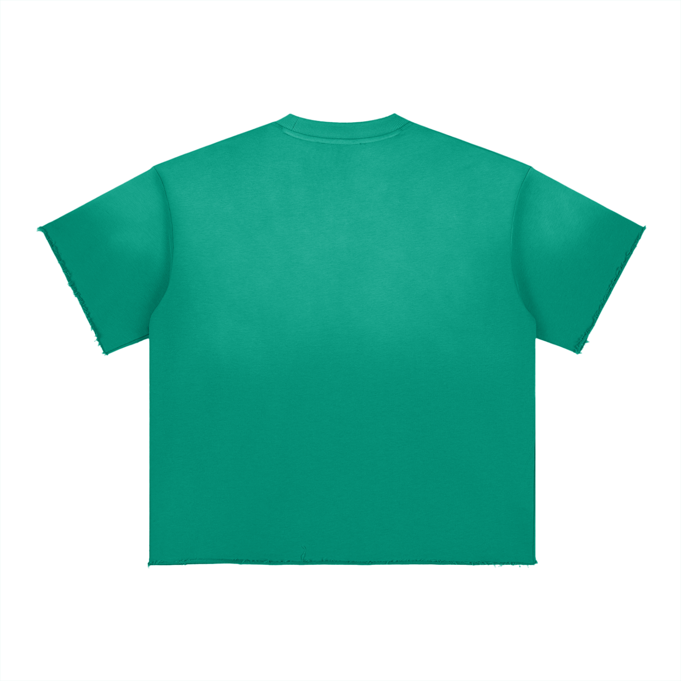 Sun Fade Raw Edge Thick Tee