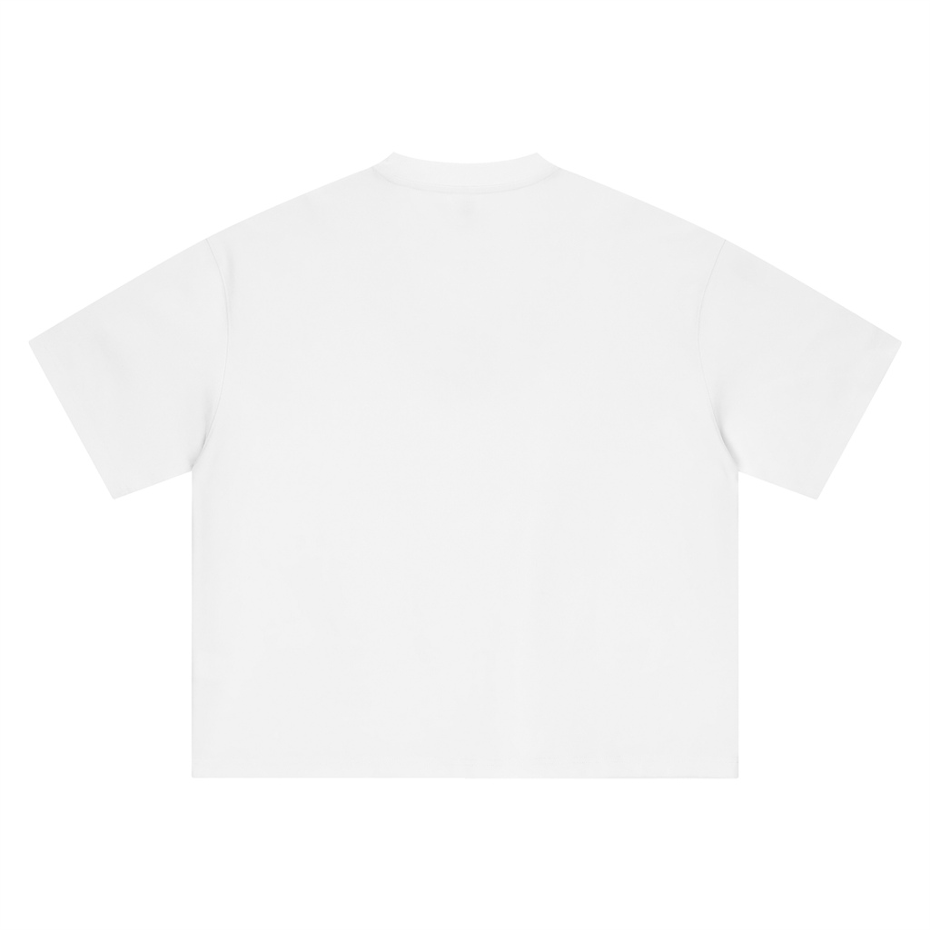 Lamby Heavyweight Boxy Oversized T-Shirt White
